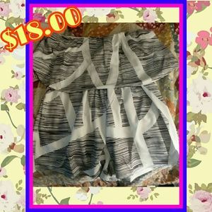 Off the shoulder romper